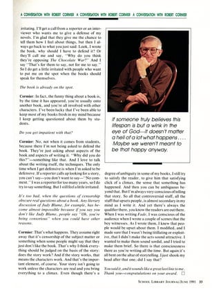 1991 Margaret A. Edwards Award article