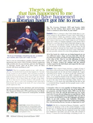 1997 Margaret A. Edwards Award article