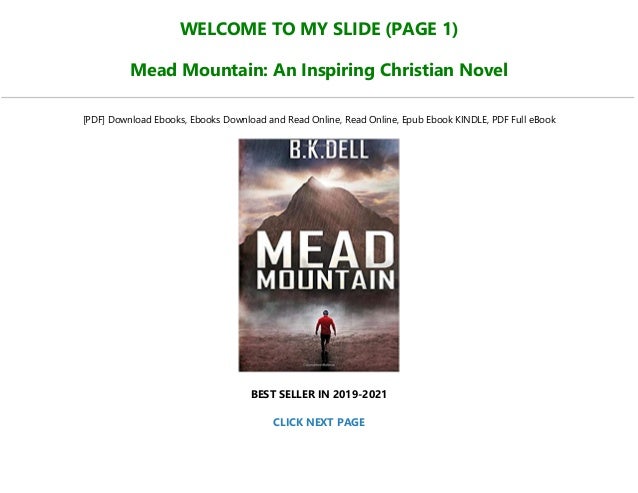 Free Download Mead Mountain An Inspiring Christian Novel Full Online