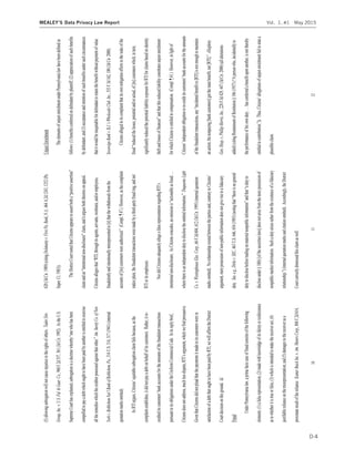 10
(5)allowingsubrogationwillnotcauseinjusticetotherightsofothers.TudorDev.
Group,Inc.v.U.S.Fid.&Guar.Co.,968F.2d357,361(3dCir.1992).AstheU.S.
compelledtopayadebtwhichoughttohavebeenpaidbyanotherisentitledtoexercise
Am.SuretyCo.ofNew
,314U.S.314,317(1941)(internal
quotationmarksomitted).
AsRTIargues,Citiz
complaintestablishes,itdidnotpayadebtonbehalfofitscustomers.Rather,itre-
pursuanttoitsobligationsundertheUniformCommercialCode.Initsreplybrief,
GiventhatCitizensdidnotpleadthatthepaymentsitmadetoitscustomerswerein
satisfactionofadebtthatoughttohavebeenpaidbyRTI,wewillaffirmtheDistrict
Courtdecisiononthisground.Id.
Fraud
UnderPennsylvanialaw,aprimafaciecaseoffraudconsistsofthefollowing
elements:(1)afalserepresentation,(2)madewithknowledgeofitsfalsityorrecklessness
astowhetheritistrueorfalse,(3)whichisintendedtomakethereceiveract,(4)
justifiablerelianceonthemisrepresentation,and(5)damagestothereceiverasa
proximateresultofthereliance.KutnerBuickInc.v.Am.MotorsCorp.,868F.2d614,
11
620(3dCir.1989)(citingDelahantyv.FirstPa.Bank,N.A.,464A.2d1243,1252(Pa.
Super.Ct.1983)).
-disclosu
fraudulentlyandintentionallymisrepresentedto[it]thatthewithdrawalsfromthe
accountsof[its]customerswereaut
makesplain,thefraudulenttransactionsweremadebyathird-partyfraudring,andnot
RTIoritsemployees.
intentionalnon-d
DuquesneLight
Co.v.WestinghouseElec.Corp.,66F.3d604,612(3dCir.1995)(internalquotation
marks
argument,merepossessionofnon-publicinformationdoesnotgiverisetoafiduciary
duty.See,e.g.,Dirksv.SECal
discloseunder§10(b)[ofthesecuritieslaws]doesnotarisefromthemerepossessionof
nonpublicmarketinformation.Suchadutyarisesratherfromtheexistenceofafiduciary
Courtcorrectlydismissedthisclaimaswell.
12
UnjustEnrichment
TheelementsofunjustenrichmentunderPennsylvanialawhavebeendefinedas
follows:(1)benefitsconferredondefendantbyplaintiff;(2)appreciationofsuchbenefits
bydefendant;and(3)acceptanceandretentionofsuchbenefitsundersuchcircumstances
thatitwouldbeinequitablefordefendanttoretainthebenefitwithoutpaymentofvalue.
,533F.3d162,180(3dCir.2008).
Citizensallegedinitscomplaintthatitsownmitigationeffortsinthewakeofthe
ch,inturn,
significantlyreducedthepotentialliabilityexposureforRTIforclaimsbasedonidentity
forwhichCitizensisentitledtocompensation.(Compl.¶61.)However,inlightof
-
anaction;thenonpaying[bankcustomers]gottAllegheny
Gen.Hosp.v.PhillipMorris,Inc.,228F.3d429,447(3dCir.2000)(allalterations
theperformanceofhisownduty...hasconferredabenefituponanother,isnotthereby
plausibleclaim.
D-4
MEALEY’S Data Privacy Law Report Vol. 1, #1 May 2015
 