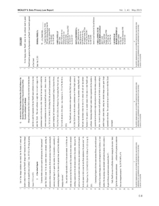 17
PLAINTIFFS’MEMORANDUMOFLAWINSUPPORTOFMOTIONFORCLASSCERTIFICATION,
APPOINTMENTOFCLASSREPRESENTATIVE,ANDAPPOINTMENTOFCLASSCOUNSEL/
CASENO.12-CV-01382PSG
1
2
3
4
5
6
7
8
9
10
11
12
13
14
15
16
17
18
19
20
21
22
23
24
25
26
27
28
Eachofthesedamagescalculationsarisesdirectlyfromthebreachesofcontractand
deceptiveconductbyGoogle,andthusPlaintiffs’damagesmodel“measure[s]onlythosedamages
attributableto[theplaintiff's]theory[ofliability].”Cohen,303F.R.D.at389(citingandquoting
Comcast,133S.Ct.at1433.)
2.AClassActionIsSuperior
Todeterminewhetheraclassactionissuperiorindividualactions,the“matterspertinent”
underRule23(b)(3)include“(A)theclassmembers'interestsinindividuallycontrollingthe
prosecutionordefenseofseparateactions;(B)theextentandnatureofanylitigationconcerningthe
controversyalreadybegunbyoragainstclassmembers;(C)thedesirabilityorundesirabilityof
concentratingthelitigationoftheclaimsintheparticularforum;and(D)thelikelydifficultiesin
managingaclassaction.”
Here,eachfactorweighsdecidedlyinfavorofclassactiontreatment.Asofthistime,one
similarclassactionhasbeenfiled,butnootherClassmemberhasshowninterestinindividually
controllingaseparateactionforthesmallamountsavailabletoClassmembers.Indeed,given“the
smallsizeofeachclassmember'sclaimsinthissituation,classtreatmentisnotmerelythesuperior,
buttheonlymannerinwhichtoensurefairandefficientadjudicationofthepresentaction.”Dei
Rossiv.WhirlpoolCorp.,No.2:12-CV-00125-TLN,2015WL1932484,at*11(E.D.Cal.Apr.28,
2015).
Concentratingthelitigationinthisforumcreatesmaximumefficiency,andavoidsthespecter
ofmillionsofClassmembersbringingclaimsincourtsthroughouttheStateofCalifornia.Id.(“each
memberoftheclasspursuingaclaimindividuallywouldburdenthejudiciary,whichiscontraryto
thegoalsofefficiencyandjudicialeconomyadvancedbyRule23”).
Finally,Plaintiffsareawareofnodifficultiesinherentinmanagingthisclassaction.Indeed,
“[g]iventhatcommonquestionspredominate...,certificationwillnotgenerateanycomplexities
fromacasemanagementperspective.”Rai,2015WL860761,at*16.
18
PLAINTIFFS’MEMORANDUMOFLAWINSUPPORTOFMOTIONFORCLASSCERTIFICATION,
APPOINTMENTOFCLASSREPRESENTATIVE,ANDAPPOINTMENTOFCLASSCOUNSEL/
CASENO.12-CV-01382PSG
1
2
3
4
5
6
7
8
9
10
11
12
13
14
15
16
17
18
19
20
21
22
23
24
25
26
27
28
G.ALTERNATIVELY,THECOURTSHOULDEMPLOYRULE23(C)(4)TORESOLVETHE
QUESTIONWHETHERGOOGLE’SCONDUCTVIOLATESITSCONTRACTSWITH
PLAINTIFFSANDOTHERCLASSMEMBERS
AlthoughcertificationunderRule23(b)(3)ismerited,intheeventthisCourtfindsthateither
claimfailstosatisfytherequirementsofthatrule,Plaintiffsrequestcertificationofanissueclass
underRule23(c)(4).Whensuchcertificationissought,thereisnoneedtoengageinthe
predominanceinquiryastotheactionasawhole.Instead,theCourtmustsimplybesatisfiedthat
commonissuespredominateastotheissue(s)theplaintiffseekstocertify.Jimenezv.AllstateIns.
Co.,765F.3d1161,1168(9thCir.2014)(findingFifth,Sixth,andSeventhCircuitprecedentonthis
question“compelling”and“consistentwithourcircuitprecedent”)(citingInreDeepwaterHorizon,
739F.3d790,817(5thCir.2014);InreWhirlpoolCorp.Front-LoadingWasherProds.Liab.Litig.,
722F.3d838,860(6thCir.2013);Butlerv.Sears,Roebuck&Co.,727F.3d796,800(7thCir.
2013)).
Here,Plaintiffsseek,inthealternativetotheirrequestforaRule23(b)(3)class,certification
ofaRule23(c)(4)classsothatthecommon,predominantissueofwhetherGoogle’spracticeof
sharingthepersonallyidentifyinginformationofeveryApppurchaser,includingPlaintiffs,with
thirdpartyAppdevelopersviolatesthetermsofitscontractswitheachsuchApppurchaser.
ResolutionofthisquestionisanessentialelementofbothclaimsonwhichPlaintiffsseek
certification.DeterminingwhetherGoogle’sconductviolatesitsagreementswithClassmembersis
aquestionthatcanbeansweredinasinglestrokeandprovenwithclass-wideevidence,asexplained
above.Ananswertothatquestionwouldsignificantlyeasetheburdenonconsumersseekingto
establishGoogle’sultimateliability,makinglaterindividualdamagesactionsagainstGoogle
exponentiallymoreefficient.ThisispreciselythetypeofcommonissueforwhichRule23(c)(4)
wasdesigned.
19
PLAINTIFFS’MEMORANDUMOFLAWINSUPPORTOFMOTIONFORCLASSCERTIFICATION,
APPOINTMENTOFCLASSREPRESENTATIVE,ANDAPPOINTMENTOFCLASSCOUNSEL/
CASENO.12-CV-01382PSG
1
2
3
4
5
6
7
8
9
10
11
12
13
14
15
16
17
18
19
20
21
22
23
24
25
26
27
28
CONCLUSION
Fortheforegoingreasons,Plaintiffs’motionforclasscertificationshouldbegranted.
PlaintiffsshouldbeappointedasClassRepresentativesandPlaintiffs’Counselshouldbeappointed
asClassCounsel.
Dated:May12,2015BURSOR&FISHER,P.A.
By:/s/L.TimothyFisher
L.TimothyFisher(StateBarNo.191626)
1990NorthCaliforniaBoulevard,Suite940
WalnutCreek,California94596
Tel:925-300-4455
Fax:925-407-2700
GARDY&NOTIS,LLP
MarkC.Gardy
JamesS.Notis(prohacvice)
OrinKurtz(prohacvice)
560SylvanAvenue
EnglewoodCliffs,NewJersey07632
Tel:201-567-7377
Fax:201-567-7337
GRANT&EISENHOFERP.A.
JamesJ.Sabella(prohacvice)
DianeZilka(prohacvice)
KyleMcGee(prohacvice)
485LexingtonAvenue,29th
Floor
NewYork,NewYork10017
Tel:646-722-8500
Fax:646-722-8501
InterimCo-LeadCounselfortheClassandSubclasses
CARELLA,BYRNE,CECCHI
OLSTEIN,BRODY&AGNELLO
JamesE.Cecchi
5BeckerFarmRoad
Roseland,NewJersey07068
Tel:973-994-1700
Fax:973-994-1744
LAWOFFICESOF
RICHARDS.SCHIFFRINLLC
RichardS.Schiffrin
P.O.Box2258
WestChester,Pennsylvania19380
Tel:610-203-7154
E-8
MEALEY’S Data Privacy Law Report Vol. 1, #1 May 2015
 