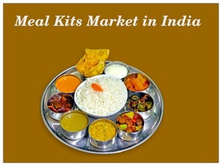 Meal Kits Market in India 
 