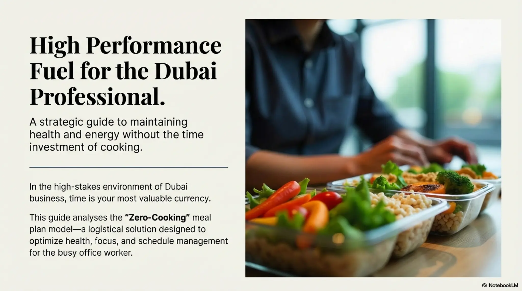 Meal Plan in Dubai for Busy Office Workers Healthy Eating with Zero ...