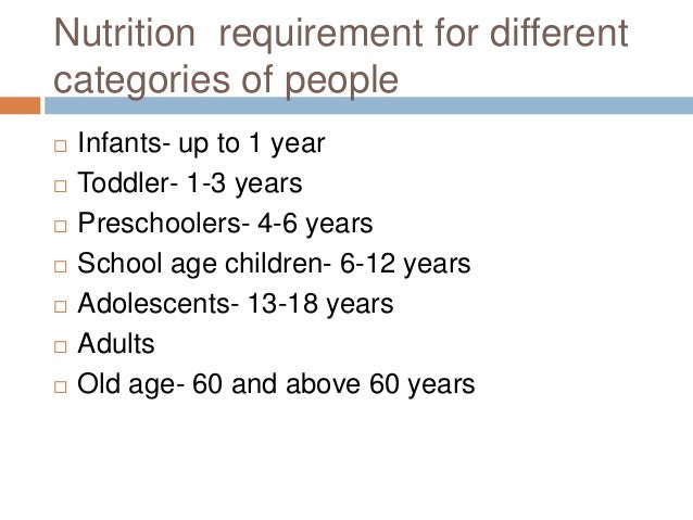 2.5 Yr Old Diet