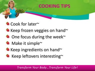 Meal planning powerpoint | PPTX