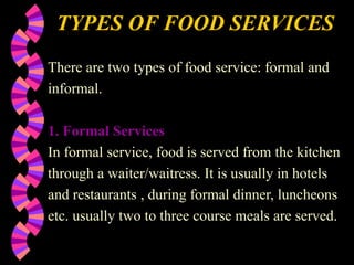 Meal service style YR 11 F&N.ppt