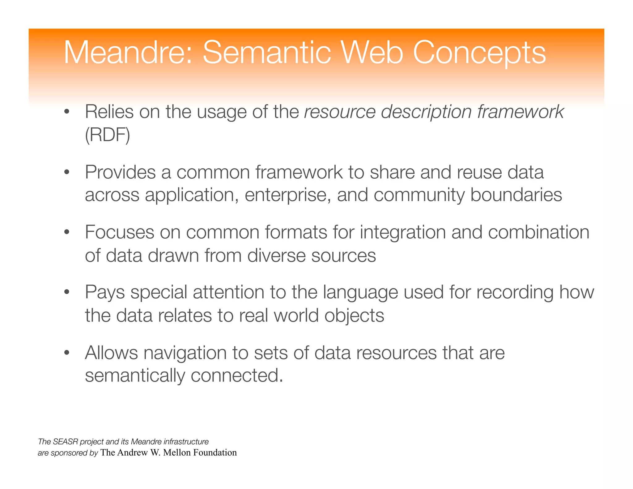 Meandre: Semantic-Driven Data-Intensive Flows in the Clouds