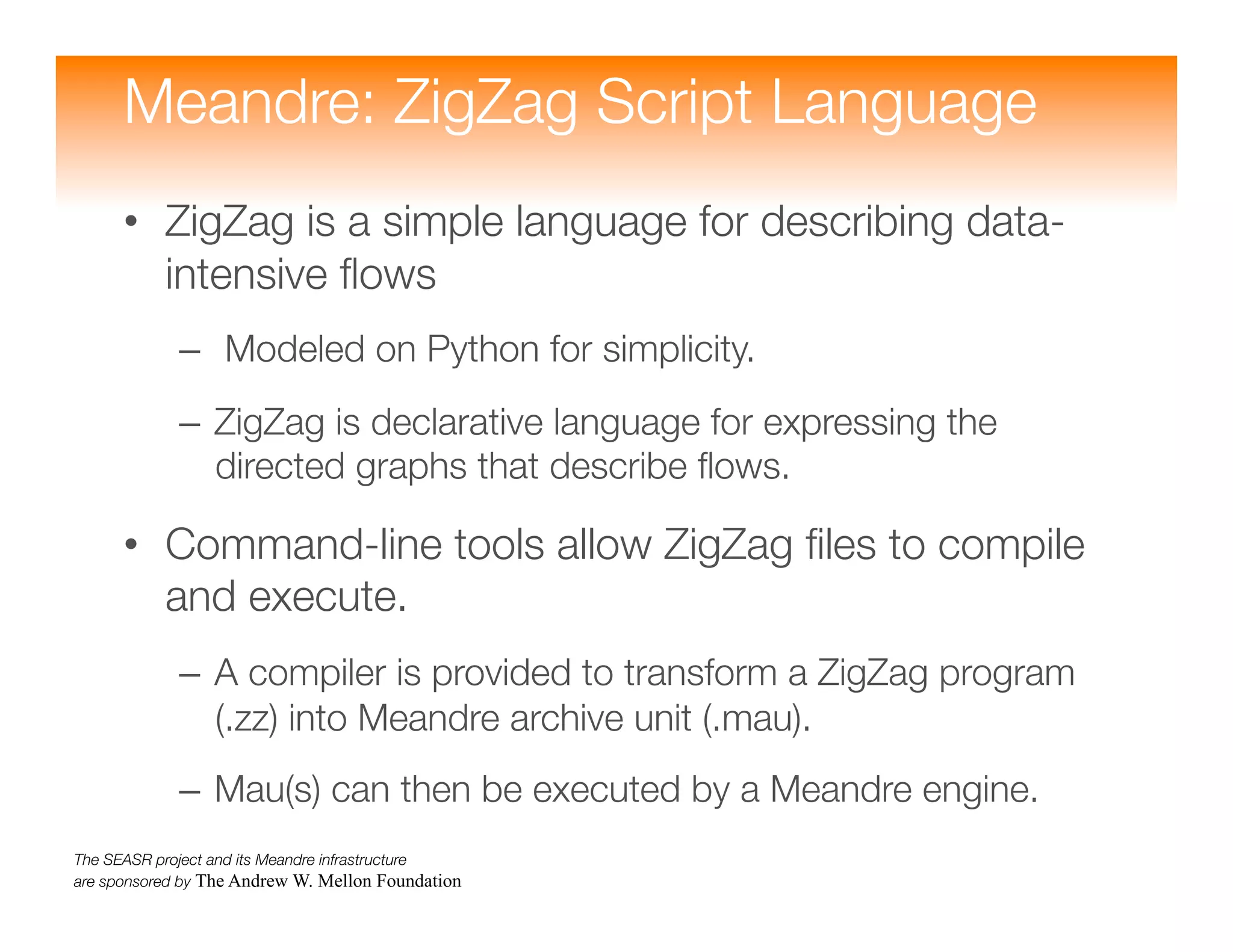 Meandre: Semantic-Driven Data-Intensive Flows in the Clouds