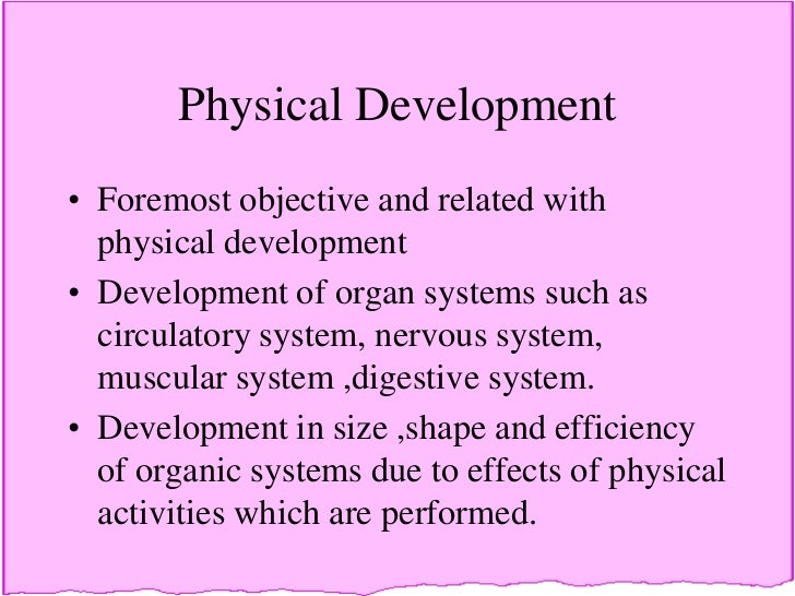 objectives of physical education wikipedia