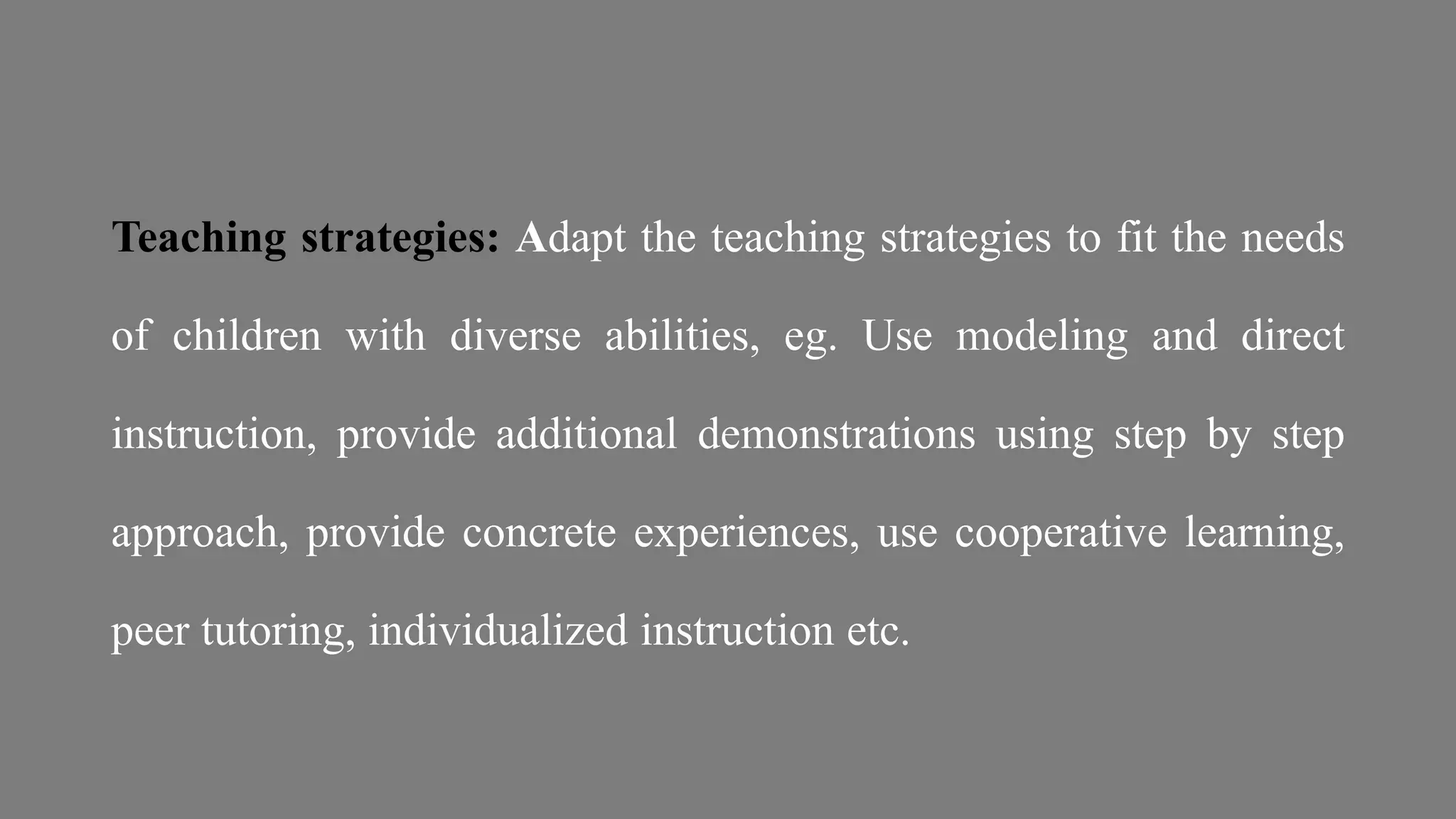 Meaning And Concept Of Curriculum Adaptation, Accommodation And ...