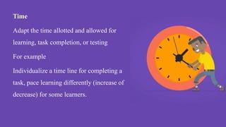 Meaning And Concept Of Curriculum Adaptation, Accommodation And ...