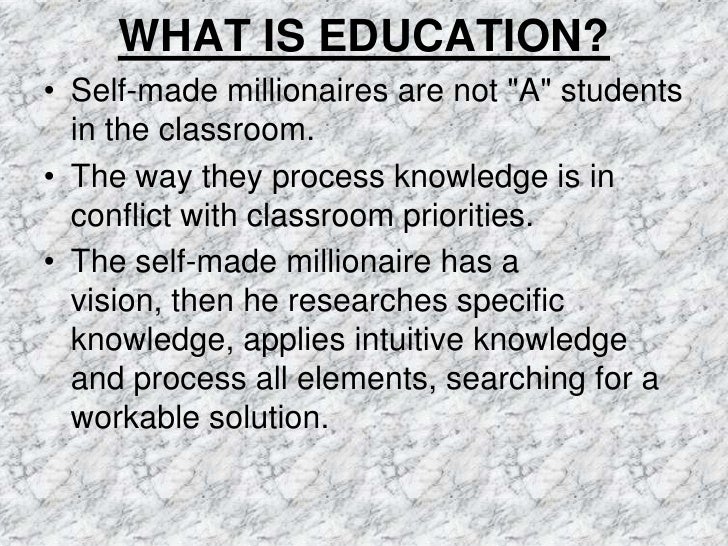 Meaning and definition of education
