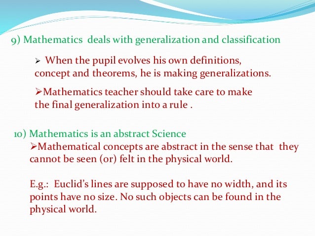 Meaning And Definition Of Mathematics Meaning And Definition Of Mathematics