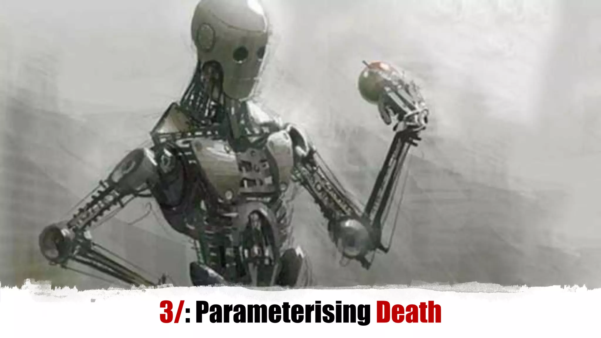 3/: Parameterising Death
 