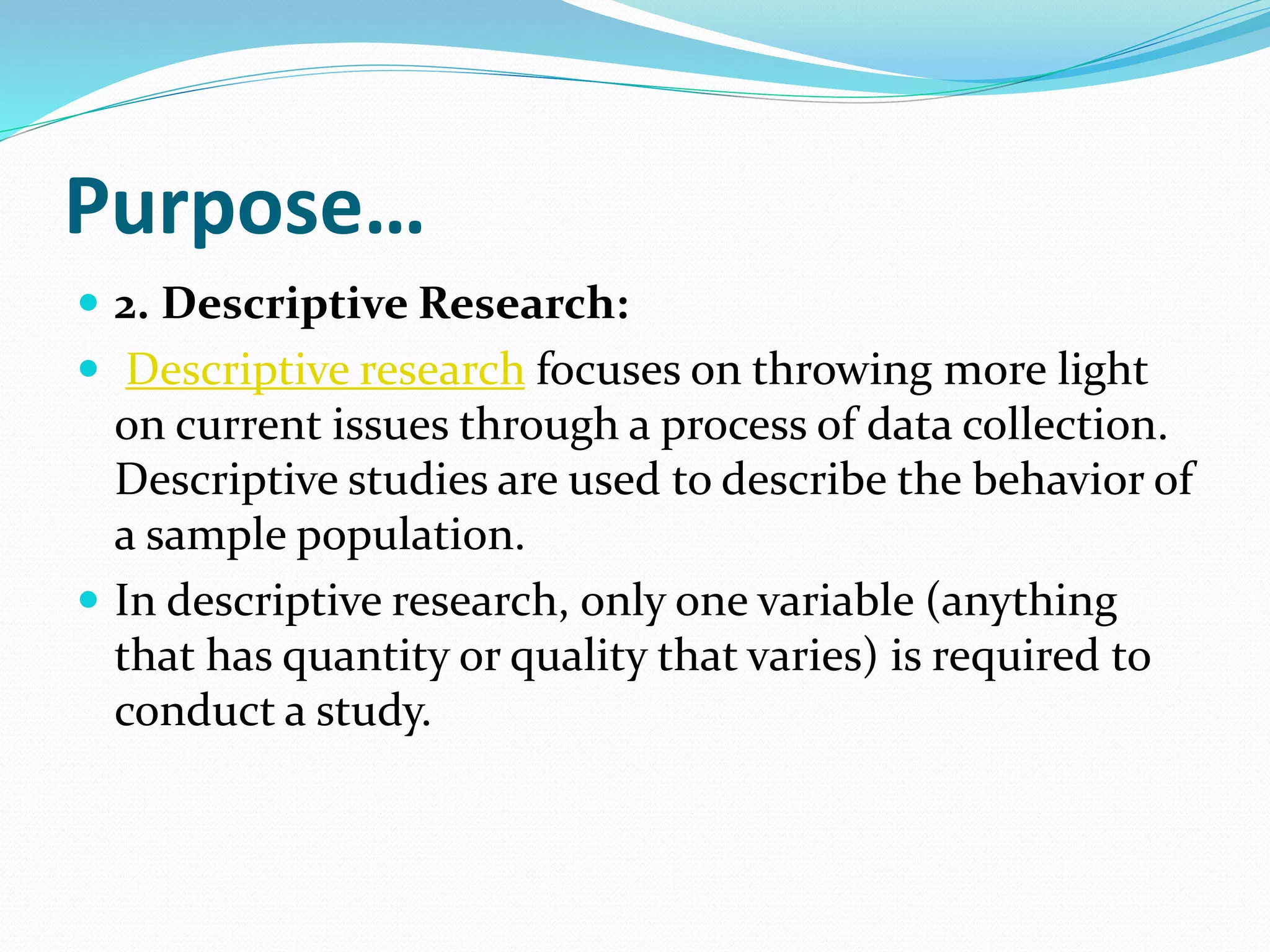 Meaning and types of research | PPTX