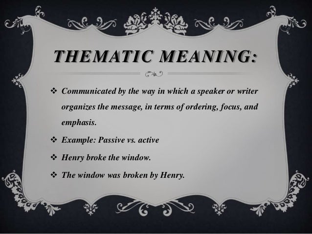 Meaning Context Co Text 2