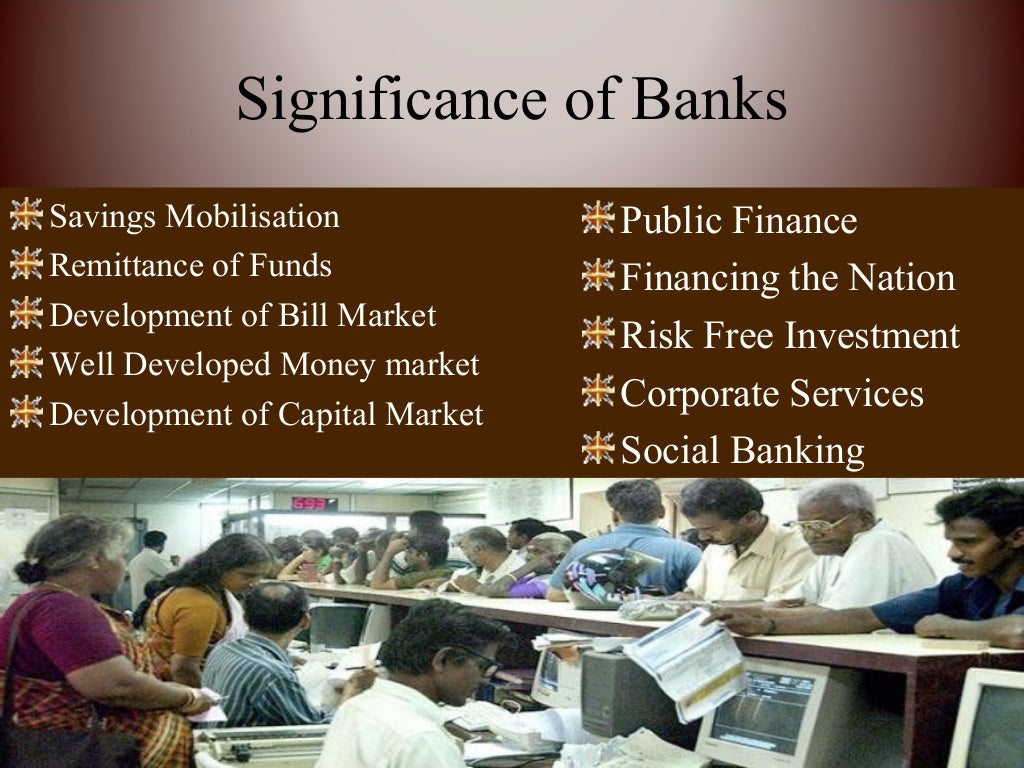 Meaning definition and functions of banking