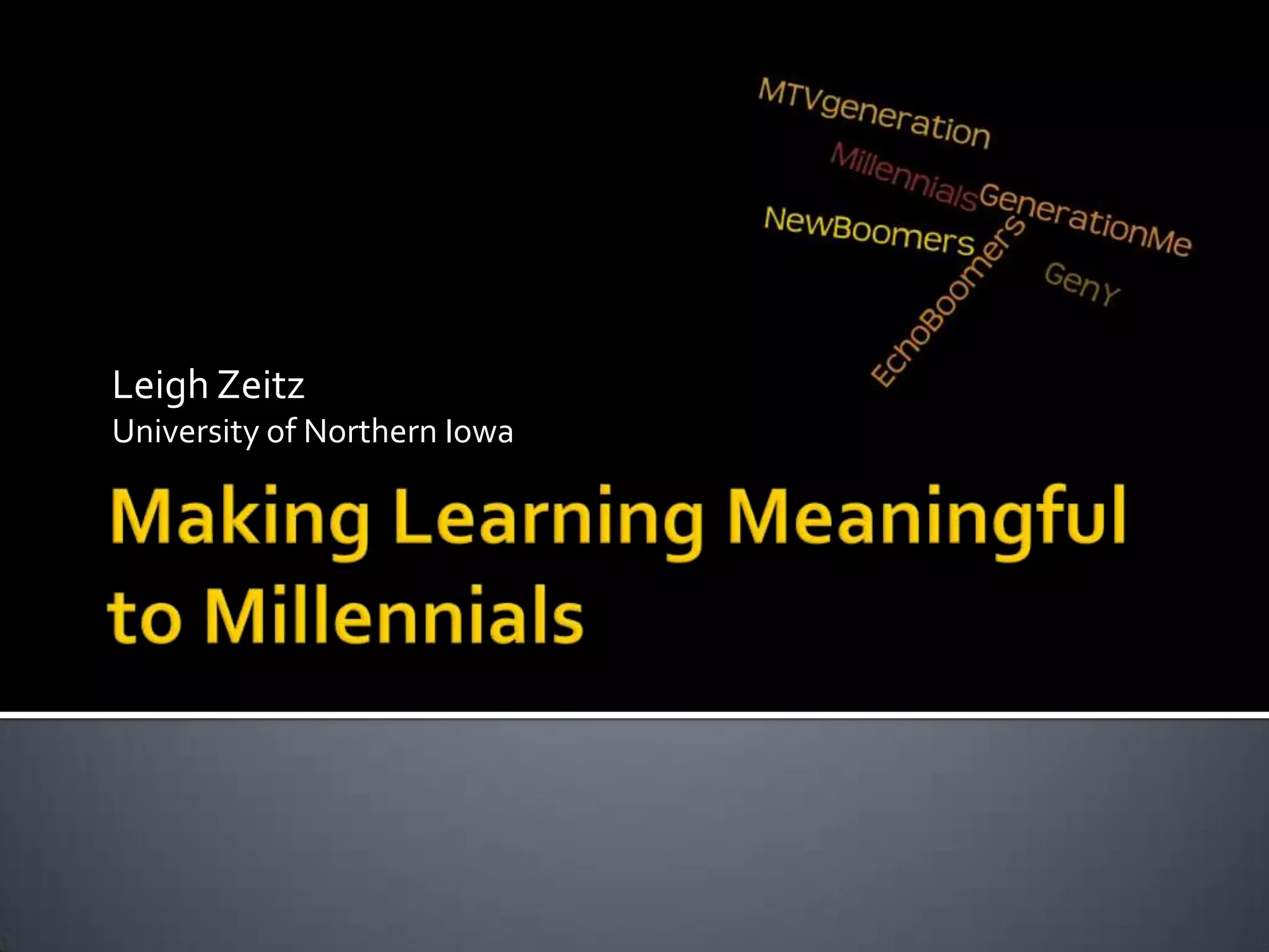 Leigh Zeitz
University of Northern Iowa
 