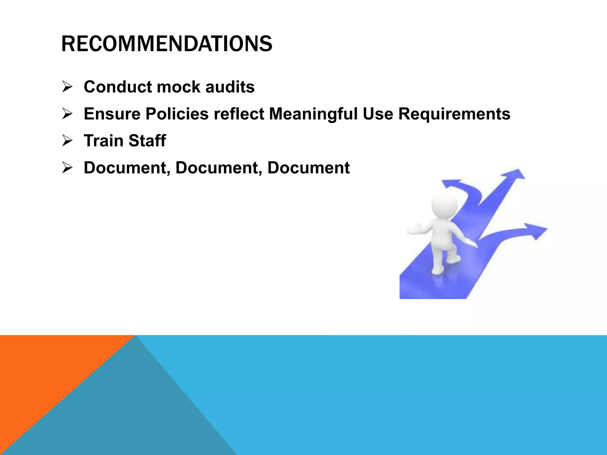 Meaningful use audits pptx healthcare industry industries
