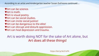 The Transformative Power of Art in Early Childhood Education by Susan ...