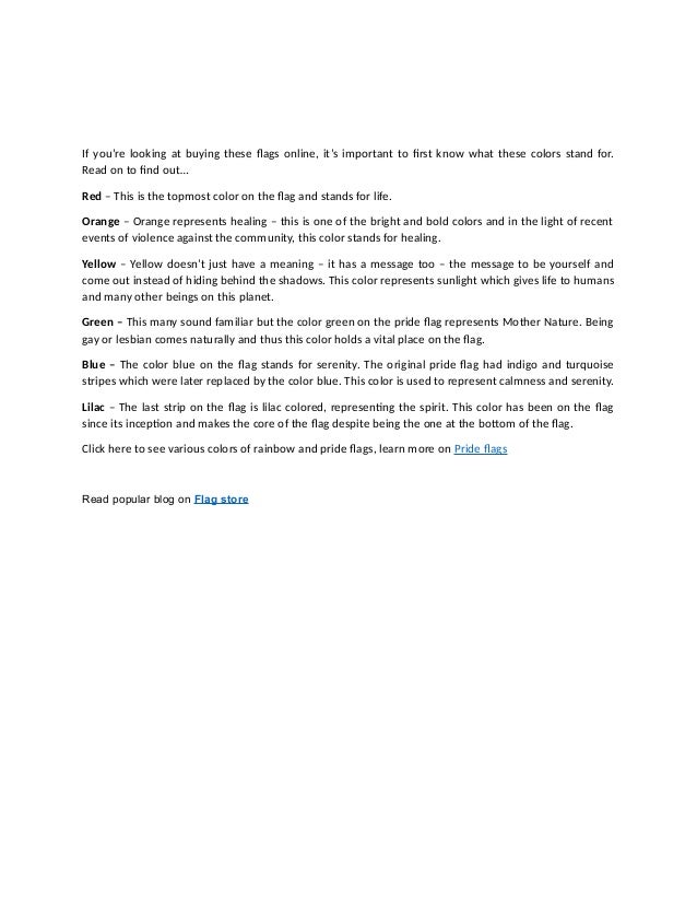 What do the colors on the Rainbow flag mean? Your guide to know it all