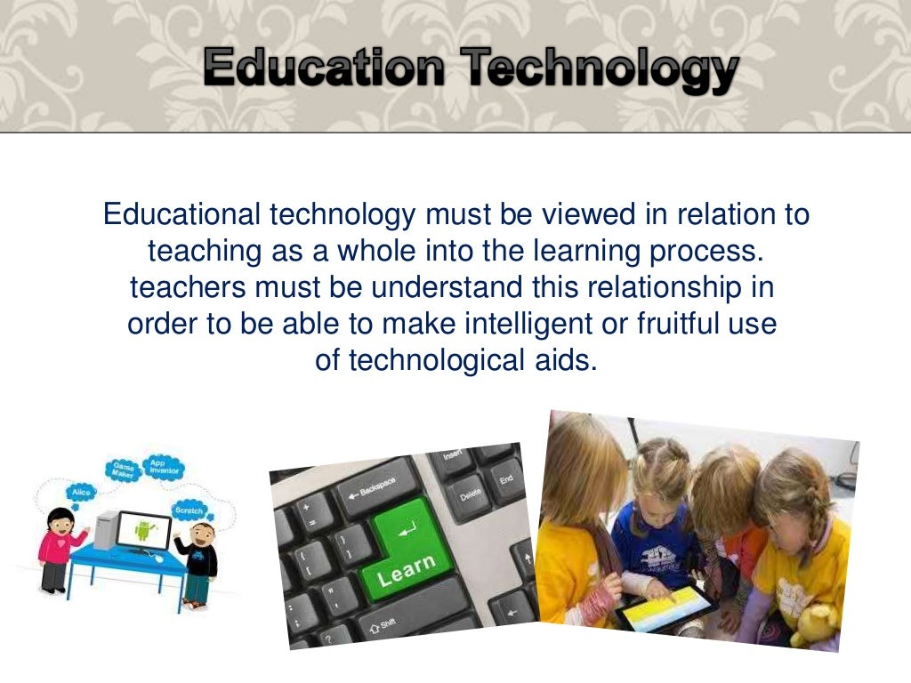 Meaning of education technology