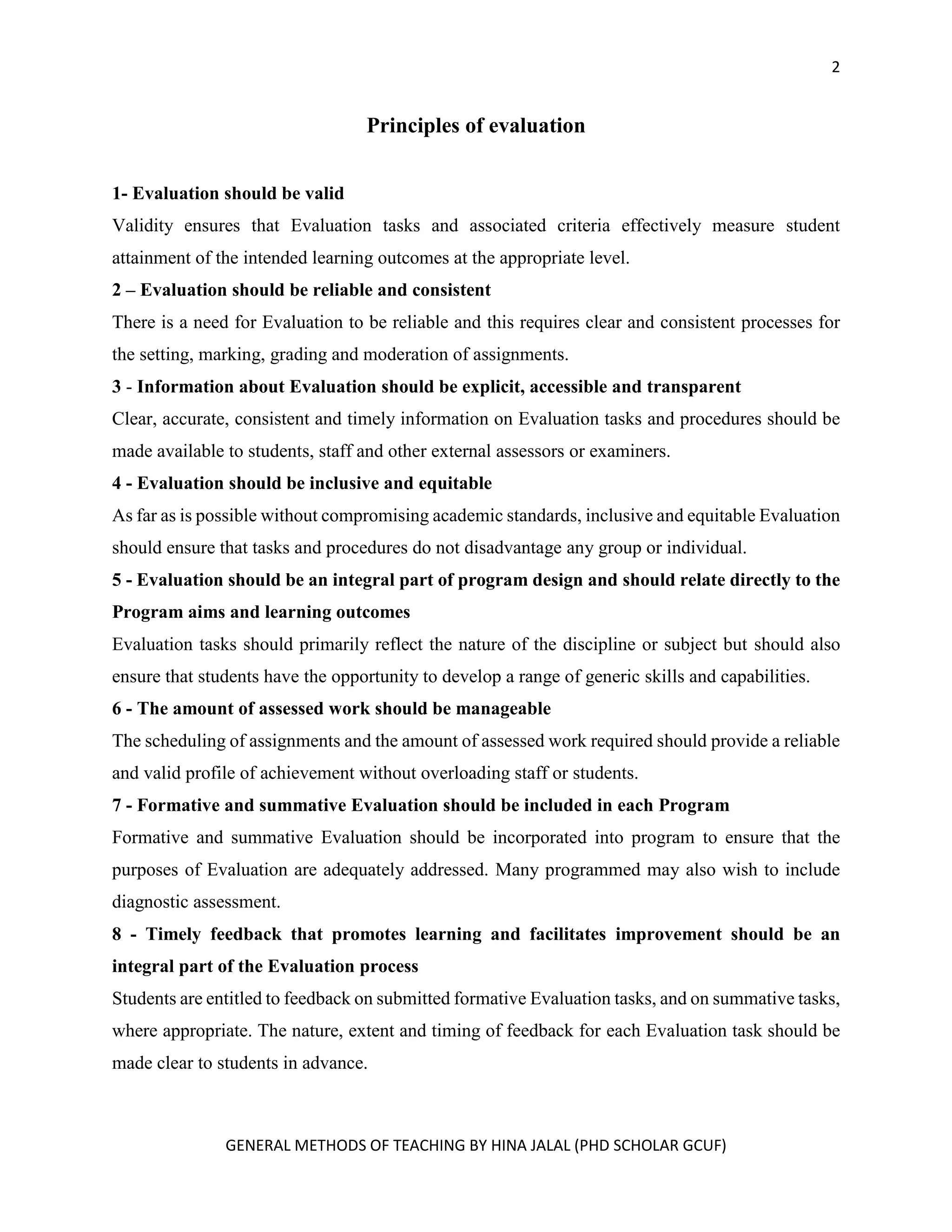 PURPOSE OF EVALUATION IN EDUCATION PDF visual data 5