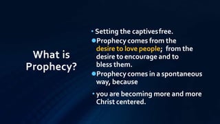 Prophecy Def Meaning of prophecy | PPT