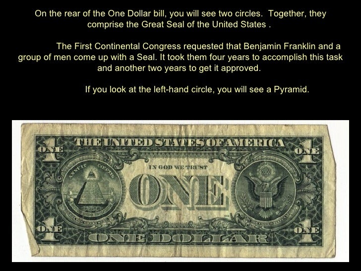 do you know the meaning of the back of dollar bill