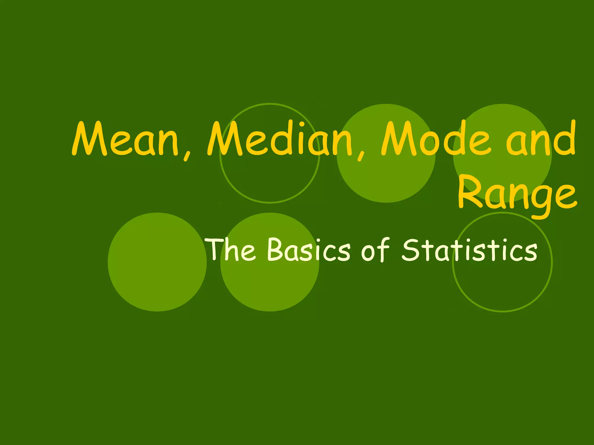 Mean medianmode2 | PPT