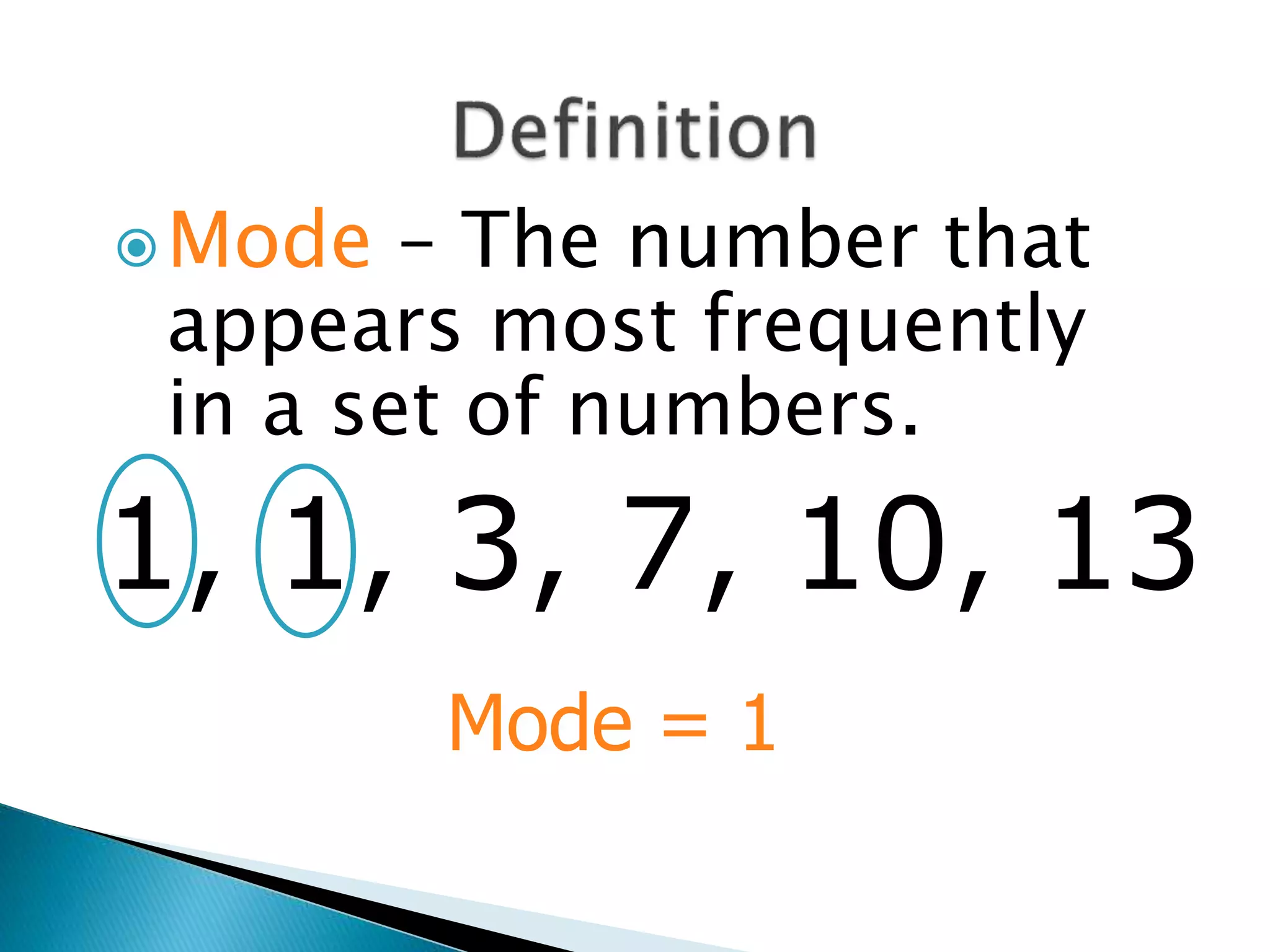 Mean median mode_range