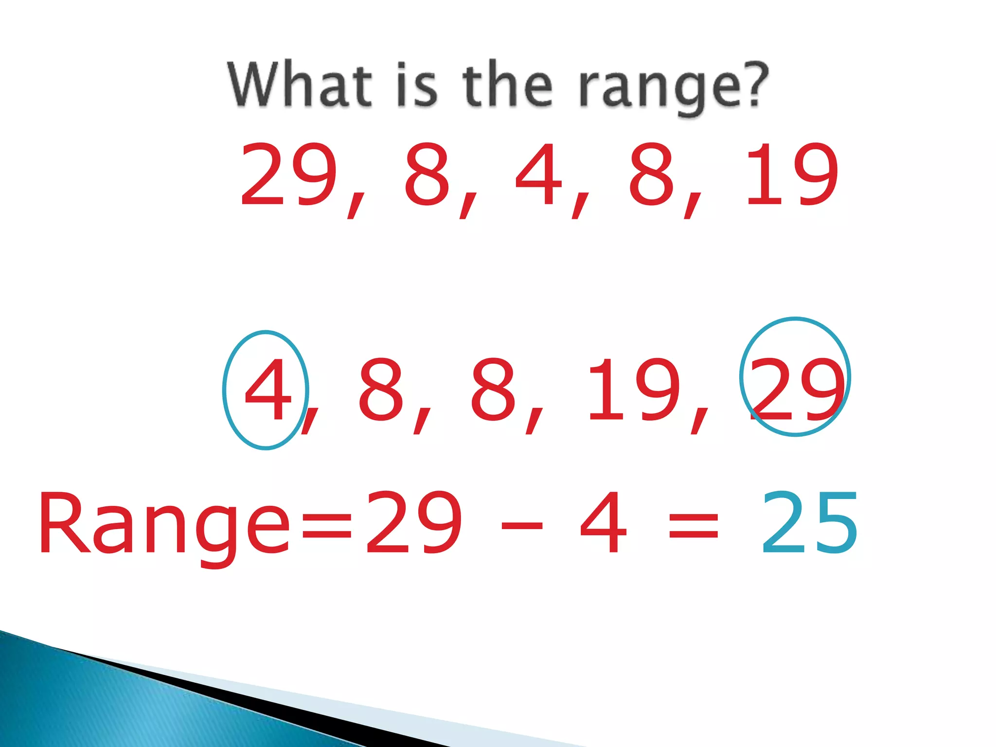 Mean median mode_range