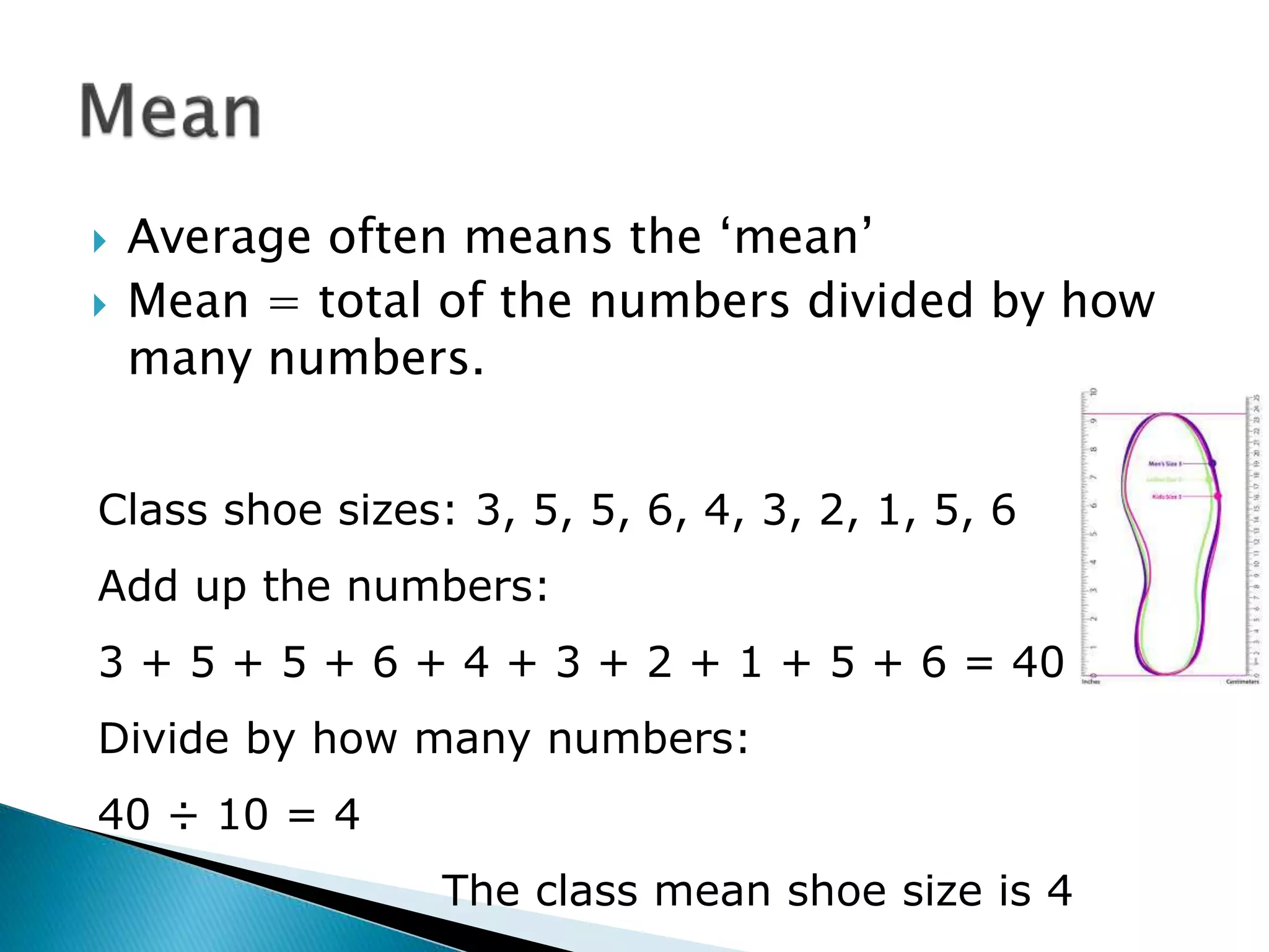 Mean median mode_range