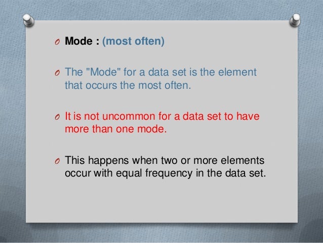 Mean, median, mode, & range ppt image.