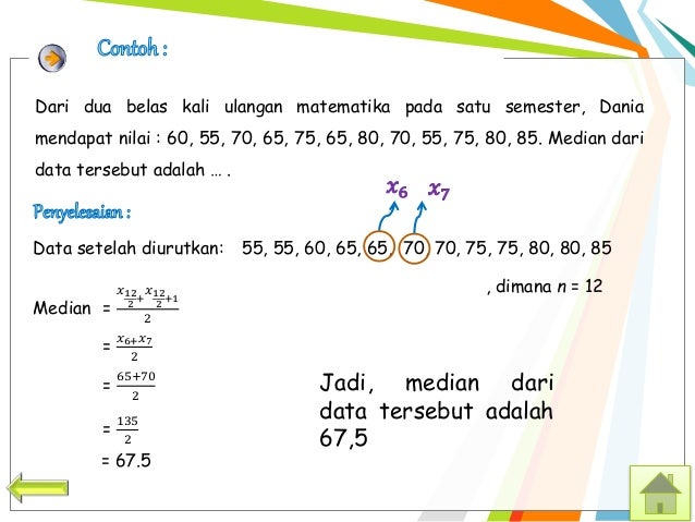 Mean Median Modus Kelas 9 Smp Azharlina Rizqi A
