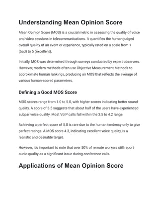 Mos Score Mean Opinion Score or MOS_ What it Means and Why it Matters.pdf