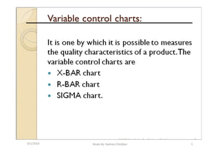 Quality Control Math Mean range chart statistical quality chart | PDF