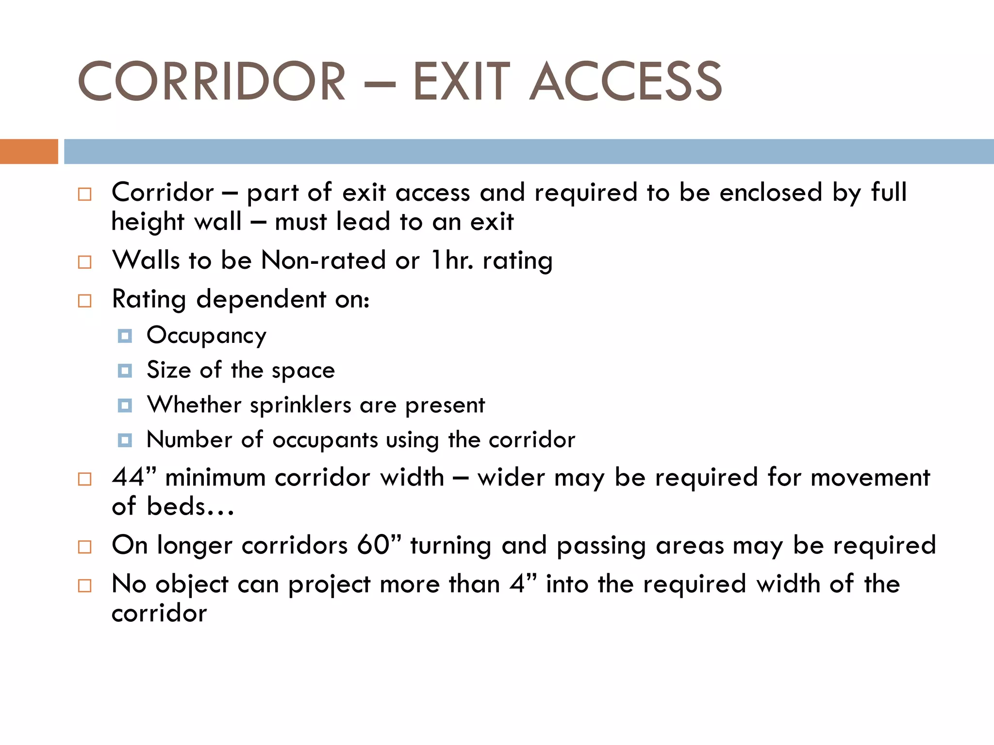 Means of egress | PDF