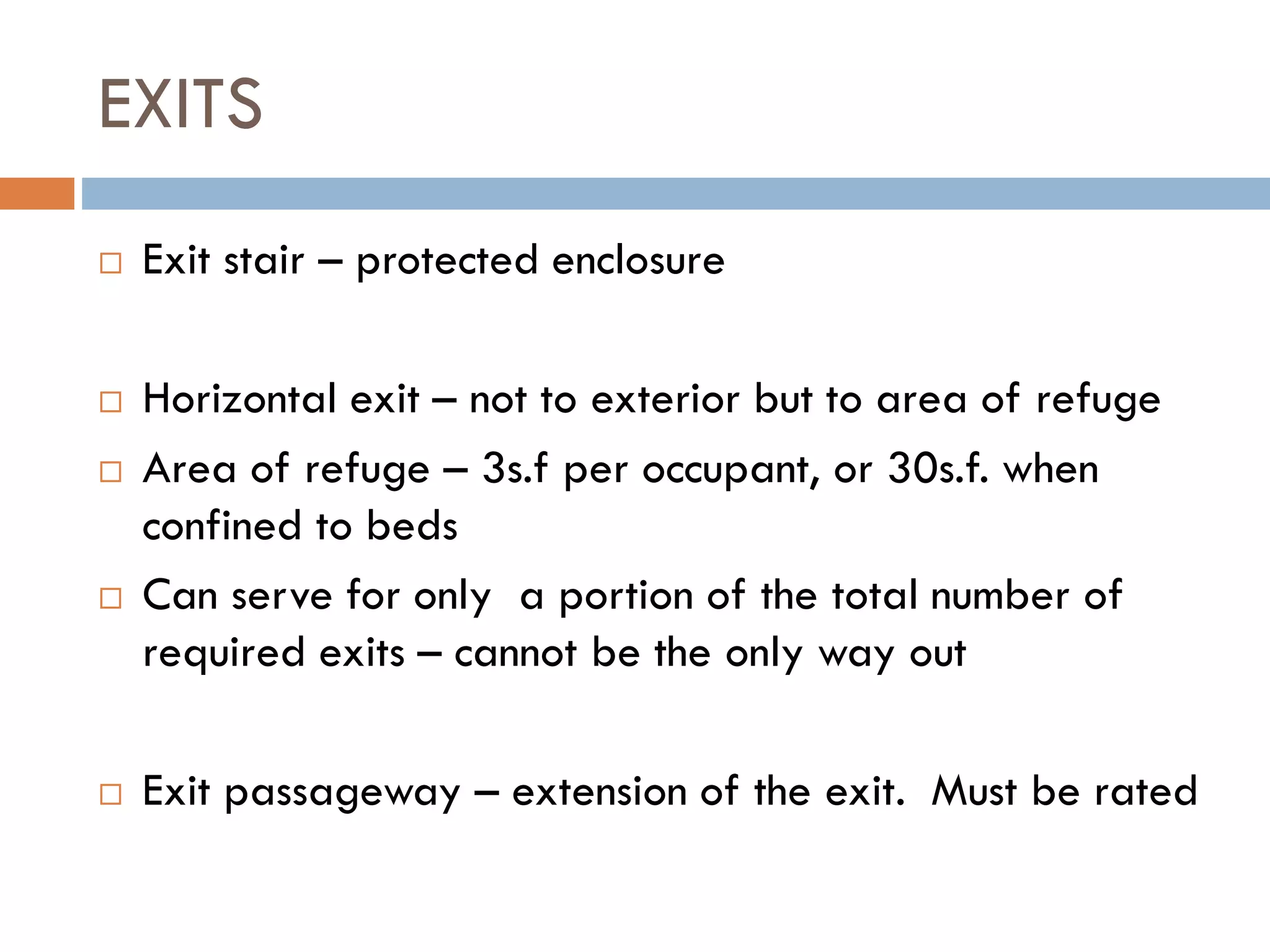 Means of egress | PDF