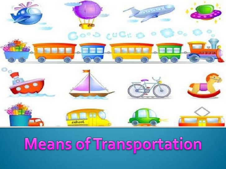 means of transport presentation