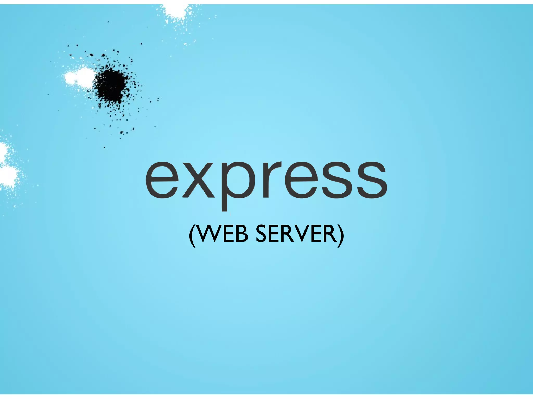 (WEB SERVER)
 