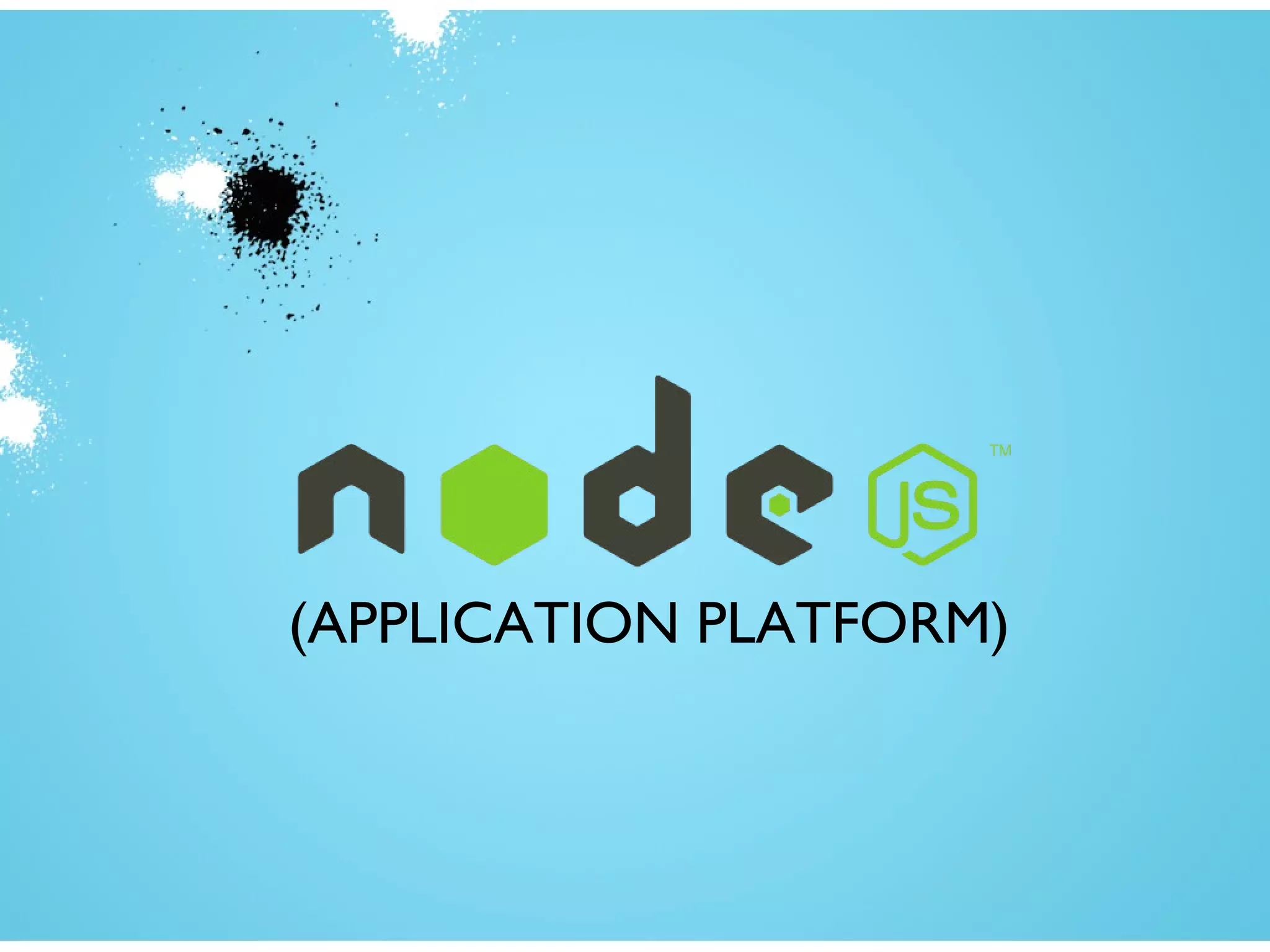 (APPLICATION PLATFORM)
 