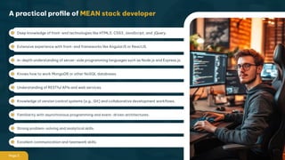Overview of MEAN stack development - Agile Infoways | PDF
