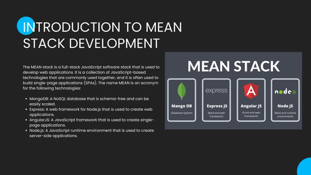 Mean Stack Development Full Course | PPT