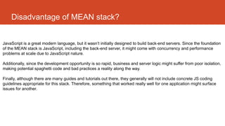 MEAN Stack Tutorial by jeetendra mandal | PPT