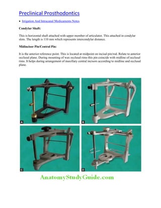Condylar Rods Mean Value Articulator | PDF