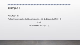 Understanding Mean Value Theorem and Rolle’s Theorem: Key Concepts ...