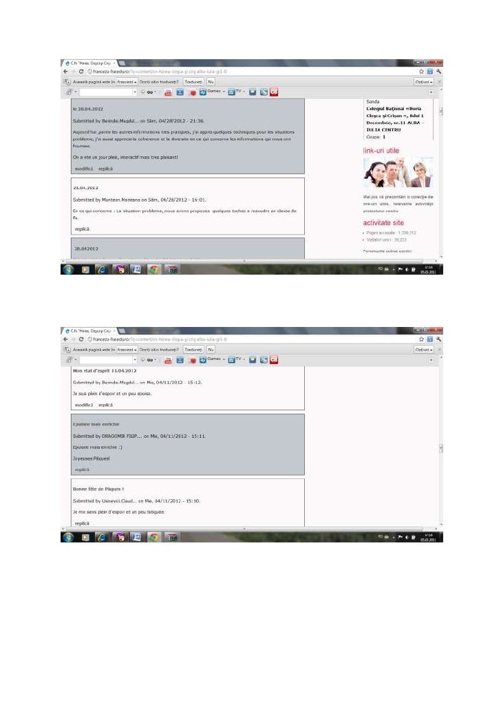 Mea pages en lignes mes contributions Slide 3