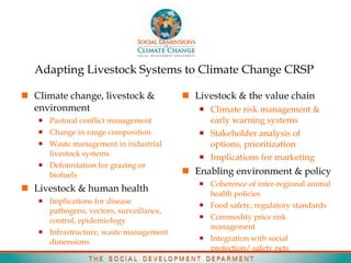 Social Dimensions of Climate Change | PPT