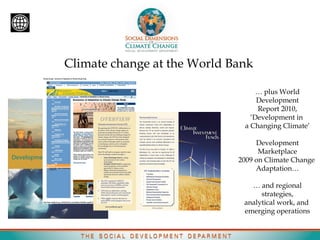 Social Dimensions of Climate Change | PPT